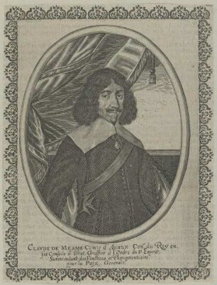 Bildnis des Clavde de Mesmes d' Avavx