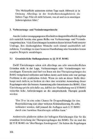 106-109, 3.1 Grundsätzliche Stellungnahmen zu §§ 35 ff. BtMG
