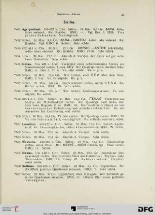 Sicilia (Nr. 491-544)