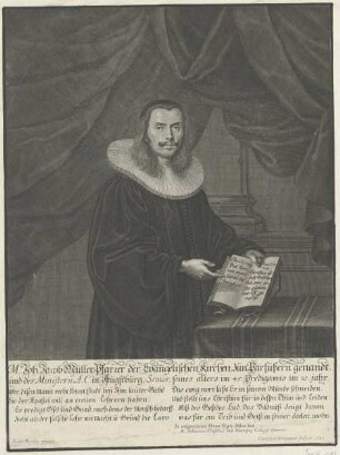 Bildnis des Johann Jacob Müller
