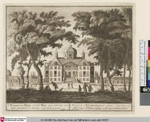 't Princesse Huis in het Bos van vôren; eertijds genaamd de ZAAL van Oranje