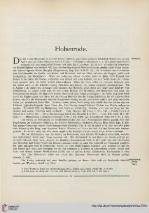 ⟦Hohenrode⟧