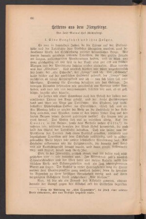 Heiteres aus dem Isergebirge