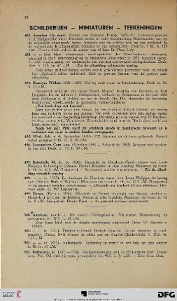 Schilderijen – Miniaturen – Teekeningen (Nr. 492-515)