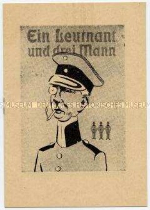 Propagandaschrift der Nationalen Front zu den Kommunalwahlen 1957 mit einem Auszug aus einem Buch von Max Seydewitz