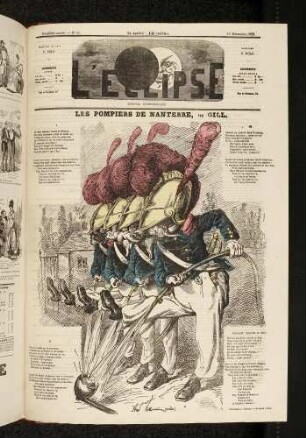 Les pompiers de Nanterre, par Gill