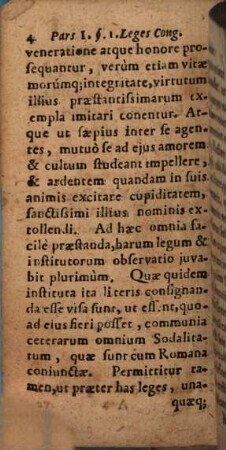 Leges et statuta Congregationis B. V. Mariae, quae in Collegiis Societatis Jesu instituta est