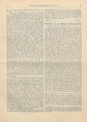 278-281 [Rezension] Hirschfeld, Hartwig, Beiträge zur Erklärung des Korân