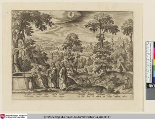 [Christ and the Woman of Samaria; Christus und die Frau aus Samaria]