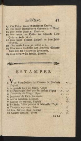 Estampes.