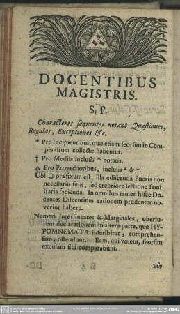 Docentibus Magistris