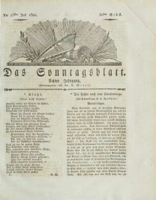 30, 1824: Stück