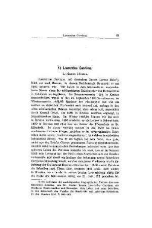 Laurentius Corvinus : [die lateinischen Schülergespräche der Humanisten]