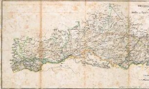Karte: General Plan, der Berlin-Hamburger Eisenbahn