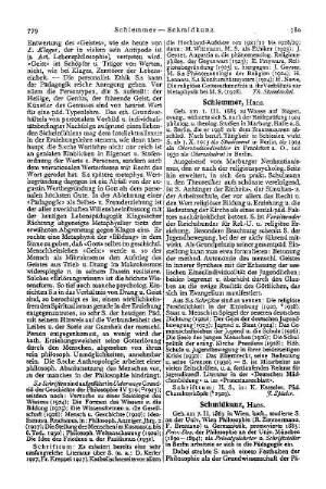 Schmidkunz, Hans
