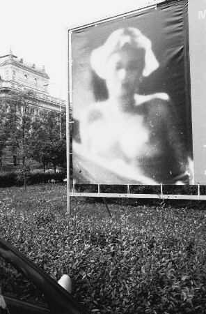 Brno : In Brno, Plakat für die grosse Tichy-Ausstellung