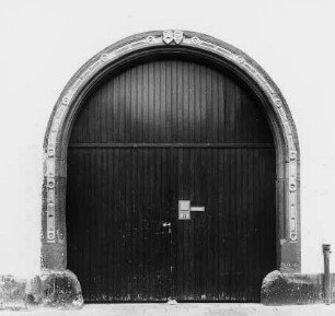 Sachteil Toreinfahrt (Wohnhaus); Otzberg, Bismarckstraße 5