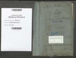 Neufang, Ferdinand geb. 08.02.1831; Baurat; ausgeschieden 1896; Personalakte