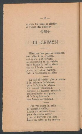 El crimen