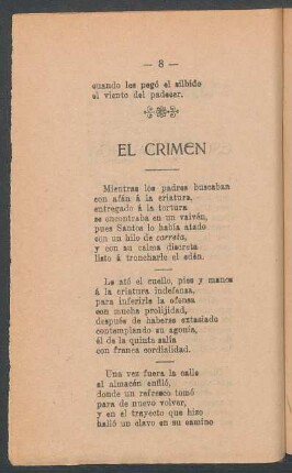 El crimen