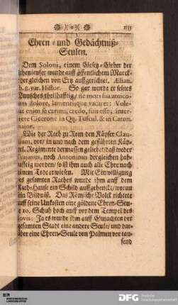 Ehren- und Gedächtniß-Seulen.