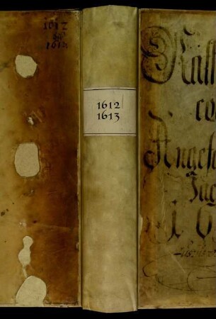Ratsprotokolle, 1612 Juli 28. - 1613 Aug. 1.