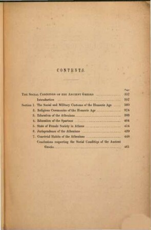 The social condition of the ancient Greeks