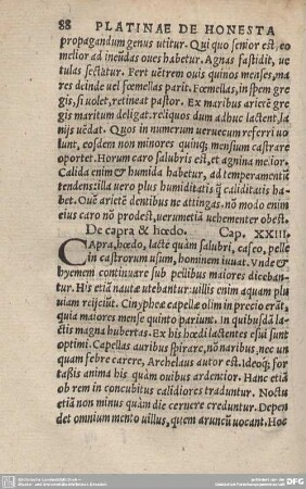 De capra & hoedo. Cap. XXIII.