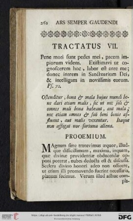 Tractatus septimus