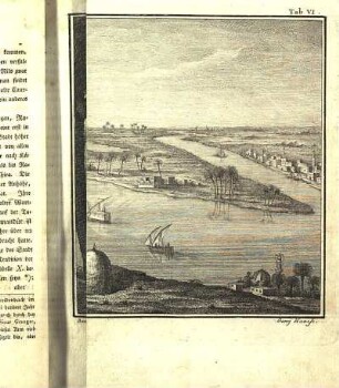 Tab. VI. Prospect der Stadt Raschîd.