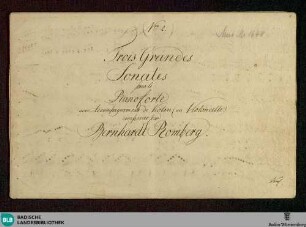 Sonatas - Don Mus.Ms. 1648 : pf, vl; F