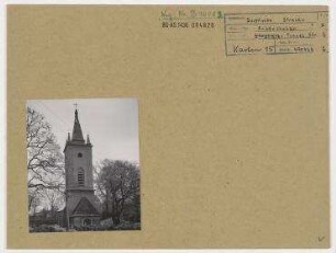 Dorfkirche Stralau. Berlin, Friedrichshain, Tunnelstraße 5-11