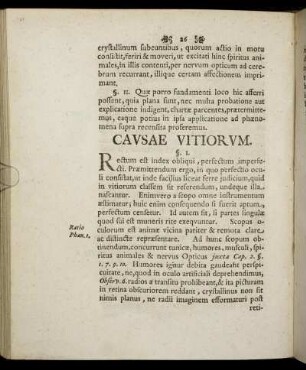 Causae Vitiorum.