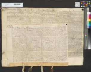 Schuldverschreibung auf das Amt Liedberg durch Hermann Georg Graf von Limburg-Styrum.