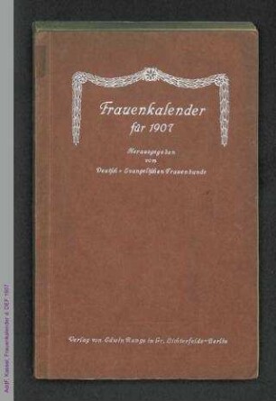 Frauenkalender für 1907 (1907)