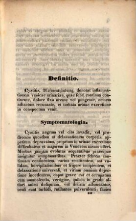 De cystitide : dissertatio inauguralis