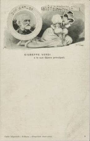 Don Carlos - Giuseppe Verdi e le sue Opere principali.
