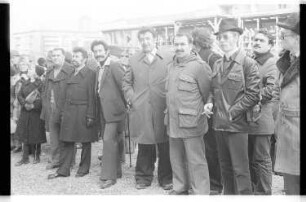 Kleinbildnegativ: Richtfest, Schlangenbader Straße, 1979