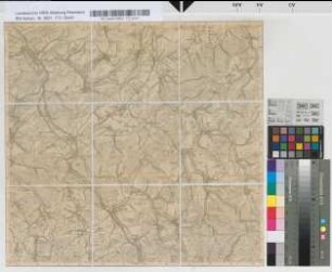 [Topographische Karte 1 : 25.000 (Meßtischblätter): Nördliche Rheinprovinz und südliches Westfalen]. 2727, 4715 Eslohe 51°12'- 8°10'.