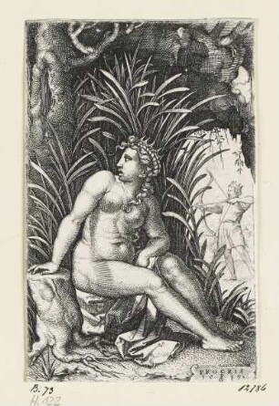 Procris, Blatt 3 der Folge "Griechische Heldinnen"