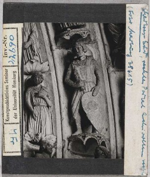 Chartres, Kathedrale: Südquerhaus, rechtes Portal, Archivolten