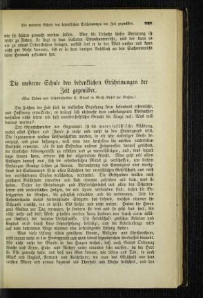 ¬Die¬ moderne Schule den bedenklichen Erscheinungen der Zeit gegenüber