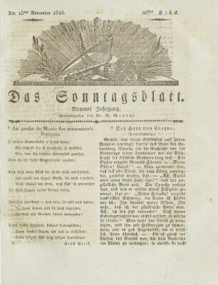 46, 1825: Stück