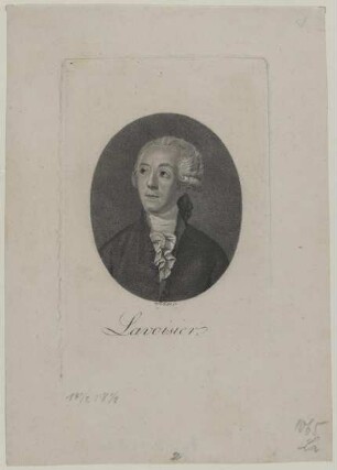 Bildnis des Antoine Laurent Lavoisier