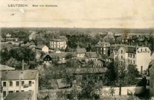 Leutzsch: Blick vom Kirchturm