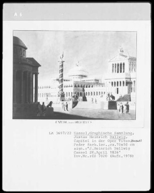 Capitol in der Oper Titus (Mozart)