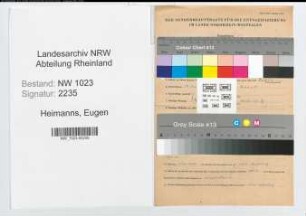 Entnazifizierung Eugen Heimanns , geb. 14.08.1900 (Landwirt)
