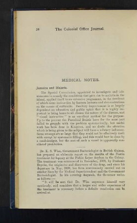 Medical Notes