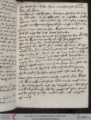 Chronistische Notizen aus Augsburg (1543-1544)