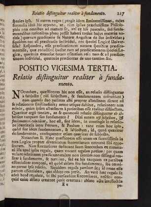 217-226, Positio Vigesima Tertia. Relatio distinguitur realiter à fundamento